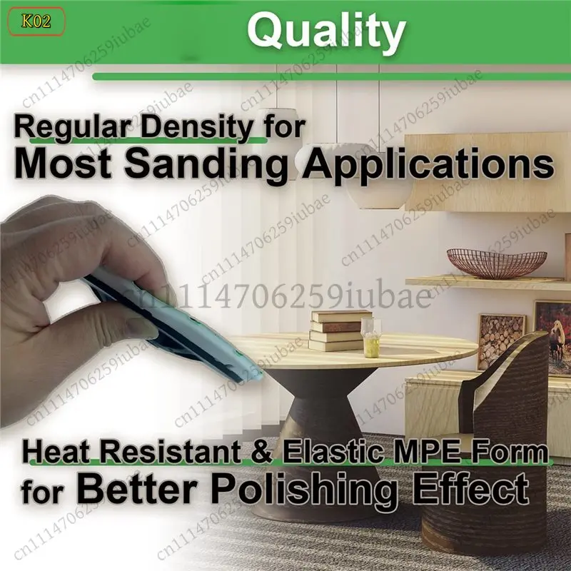 6‑Inch Soft Back‑Up Sanding Pad Replacement Parts For 150/3,150/5,EC150/3,EC150/5 Sander
