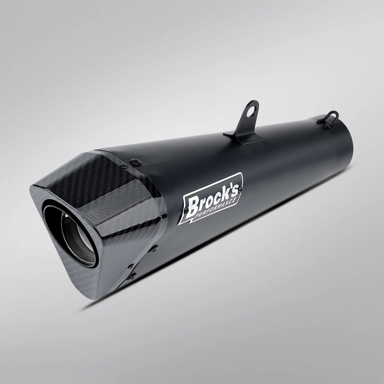 60 مللي متر العالمي للدراجات النارية العادم ألياف الكربون الهروب الخمار ل ZX14R CBR1000RR-R بوسا GSX1300R GSX1000 #4