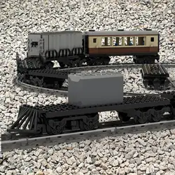 City Train Building Blocks Base Power High-speed Railway MOC Technical Model Power Functions Parts Train Motor Kids Toys