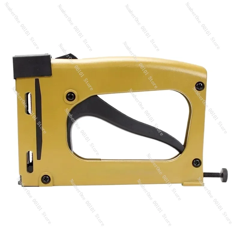 Furniture Interior Decoration Manual Nail Gun Leather Product HM515 Tools with 1000PCS, 5x15MM