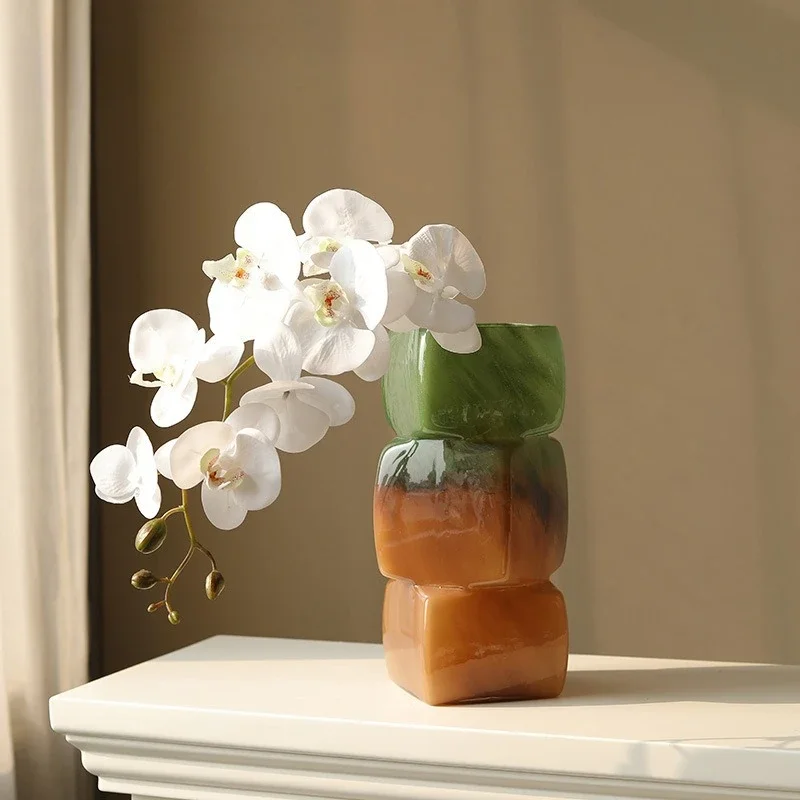 Living room dining table water raising flower arrangement utensils beautiful design sense niche