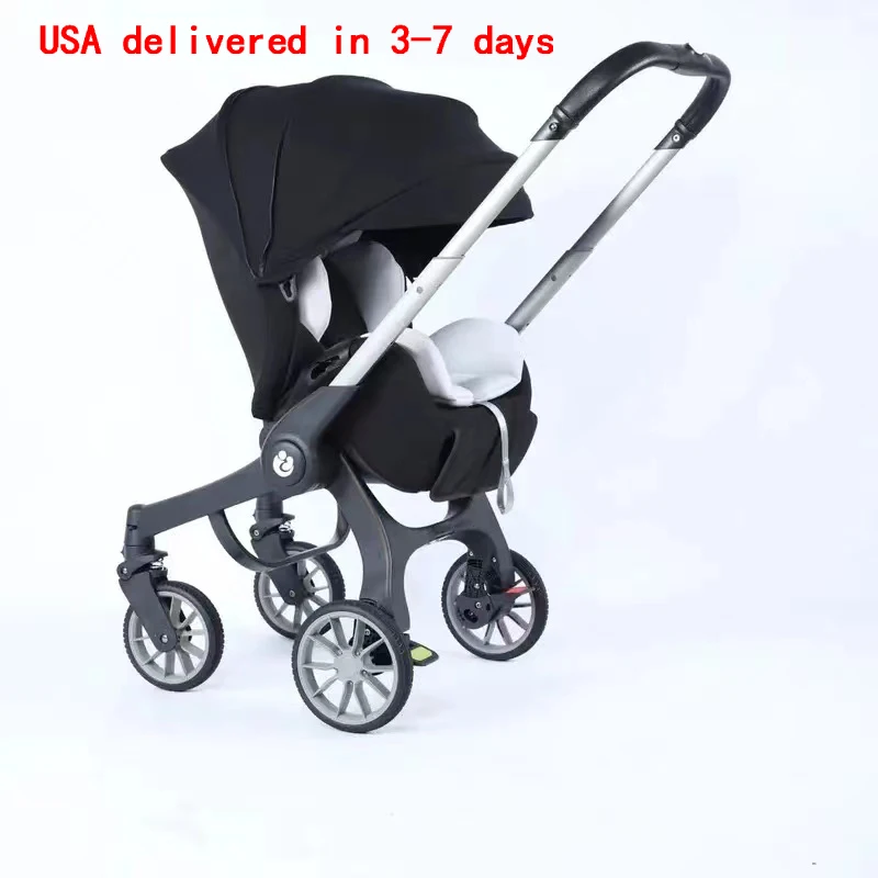 Baby Stroller Car Seat Adjustable Seat  Infant Cradle Carriage Bassinet cart Portable Travel System