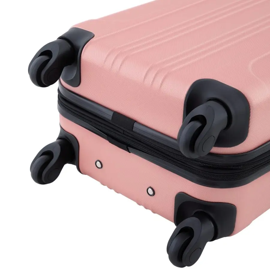 Hardside Expandable Spinner Luggage, Rose Gold, 20 CarryOn