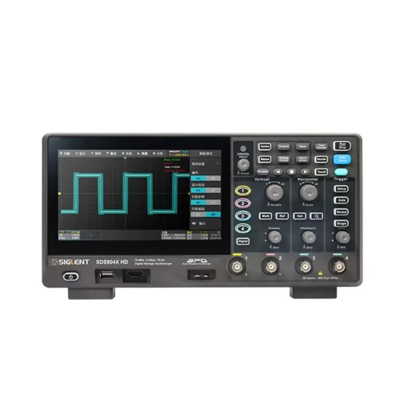 Siglent SDS824X HD Series High Resolution Digital Storage Oscilloscope 12 Bit 2G Sampling Rate 70MHz Bandwidth 4 Channels #Moqu
