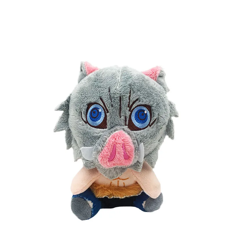 Cute Anime Demon Slayer Figure for Kids, Rengoku Kyoujurou Toy, Cartoon Pendant Doll, Kawaii, Kamado Tanjiro, Nezuko Decor, Presentes de Aniversário