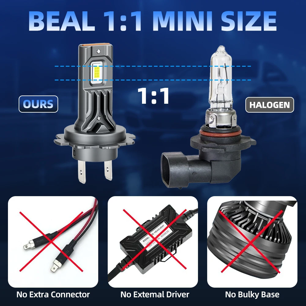 Thumbnail 3 - #42 LED Headlight Bulbs Price Drop Alerts