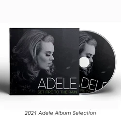 Classic Adele Adkins Music CD《19》《21》《25》《30》Album Easy on Me 4pcs CD Cosplay Music Record Walkman Car Soundtrack Box Gifts Prop