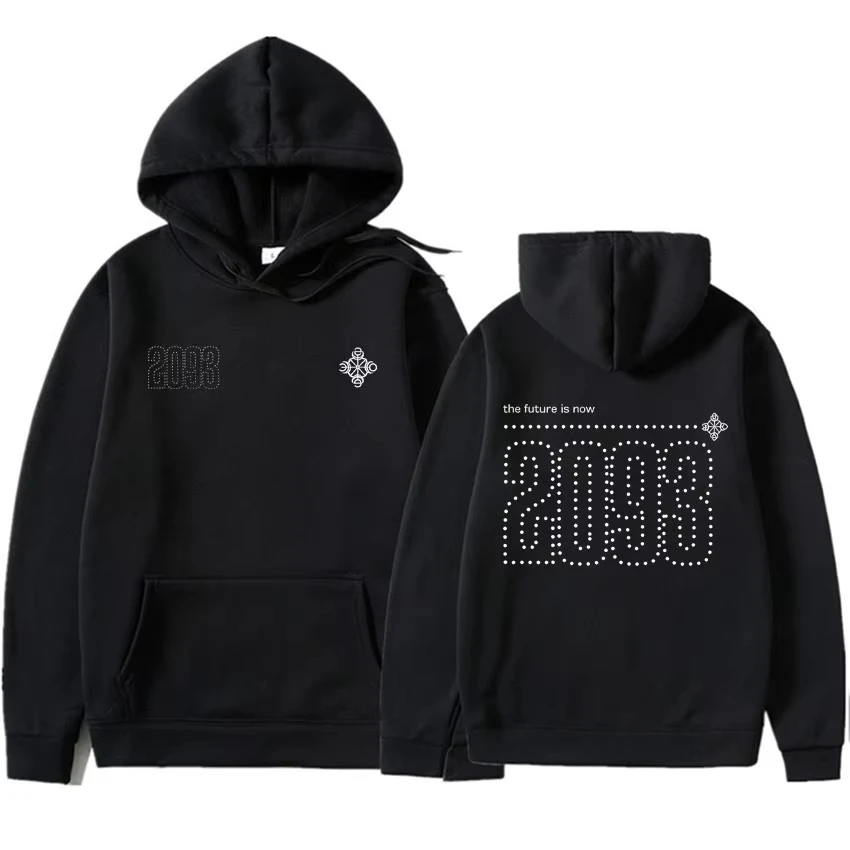 Yeat The Future Is Now Fashion Print Pullover Cozy Hoodies Unisex Hipster Mens Women HipHop Hooded Sweatshirts Casual Streetweas