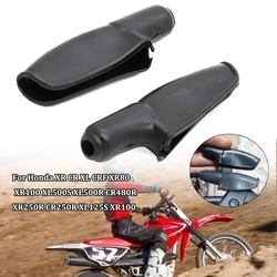 For Honda XR CR XL CRF XR80 XR100 XL500S XL500R Rubber Clutch Brake Handle Covers Handle Guard Motorcycle Equipment Accessories