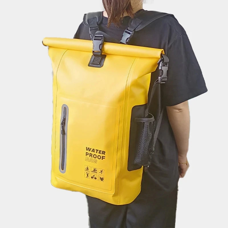 

Водонепроницаемая сухая сумка для дрифта, рюкзак для плавания, большая сумка через плечо для речного треккинга, пляжного дайвинга, рафтинга, каноэ, сумки для кемпинга из ПВХ