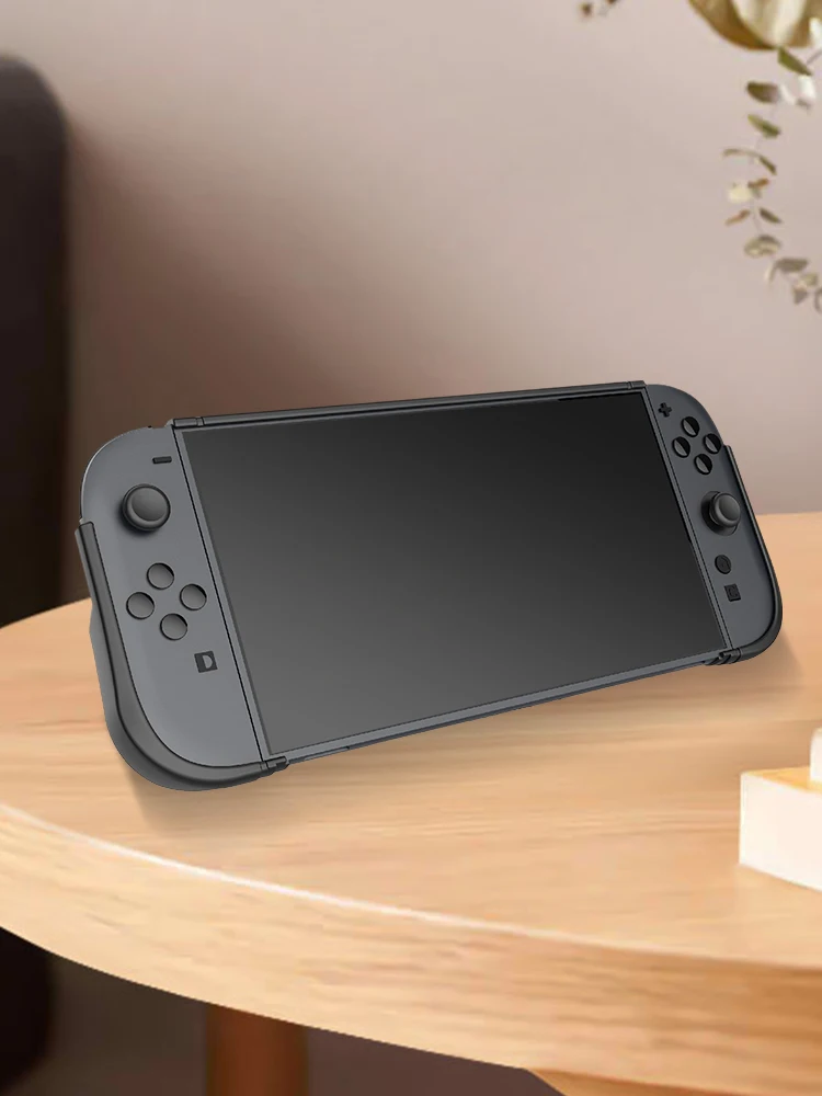 

Чехол из ТПУ для Nintendo Switch 2: защитный противоударный чехол-накладка с подставкой для портативной игровой консоли Switch 2