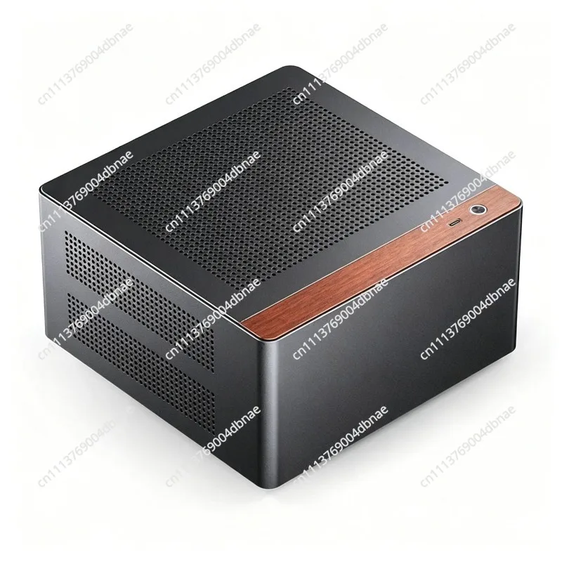 NV10 N10 ITX Mini Desktop Case 3.3mm Aluminum Alloy Chassis Shell Support 1U FLEX Power Suppl 4.5L Volume Small PC Casing