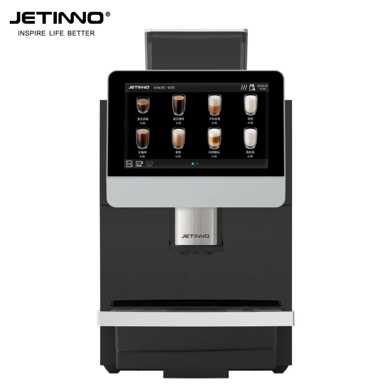 

JL31B Coffe Making Machine Automatic Automatic Coffee Machine With Milk Refrigerator Coffee Making Machine For Cafe