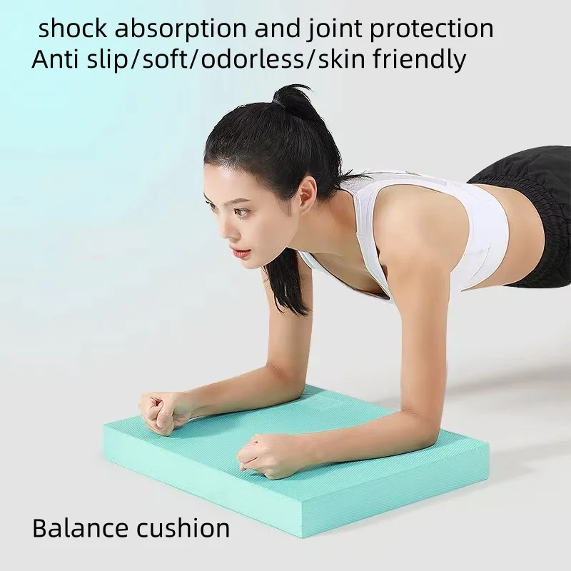 

1pc yoga soft balance pad kneeling pad exercise pad anti slip pad Pilates fitness balance board support pad