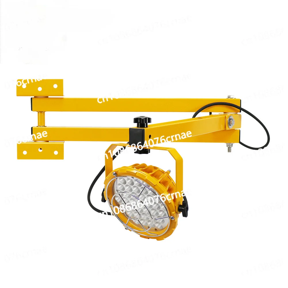 High Bright Loading Dock Lights 360 Degree Rotatable Lamp Head Led Dock Light with Flexible Arms