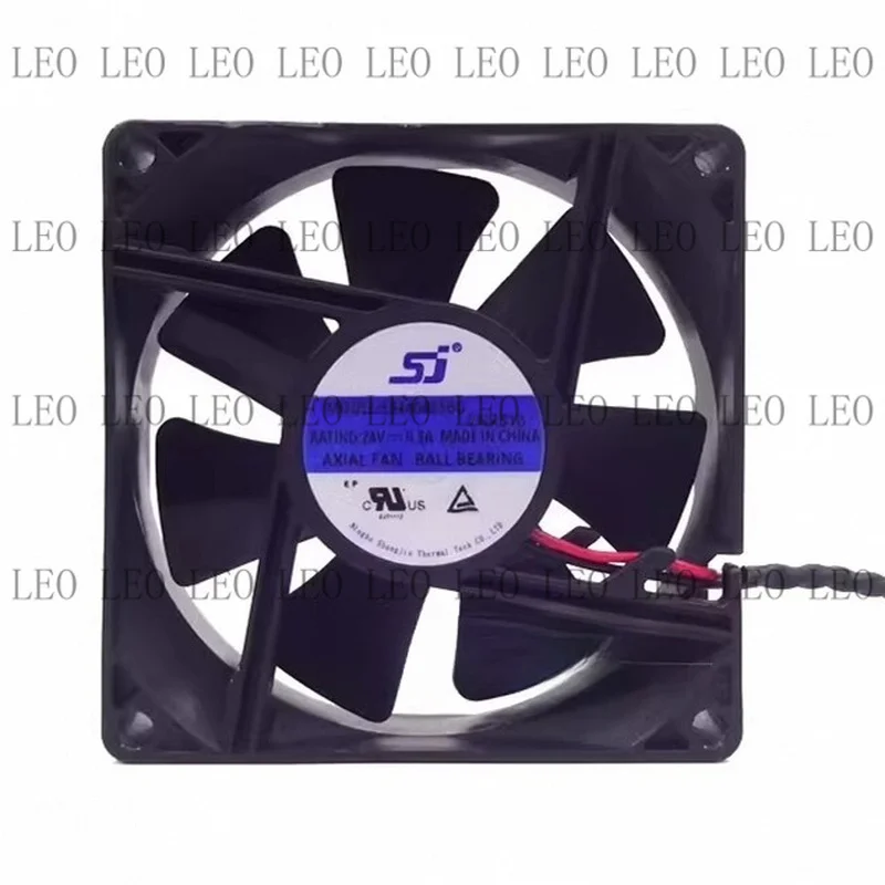 MY For SJ SB240825BU 8025 DC24V 0.3A 8CM 2-Wire Dual Ball Inverter Cooling Fan