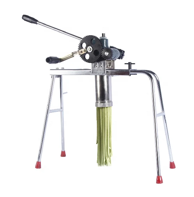 Stainless Steel Manual Noodle Press Pasta and Vegetable Noodle Machine with Durable Pasta Presser for Homemade Fresh Noodles