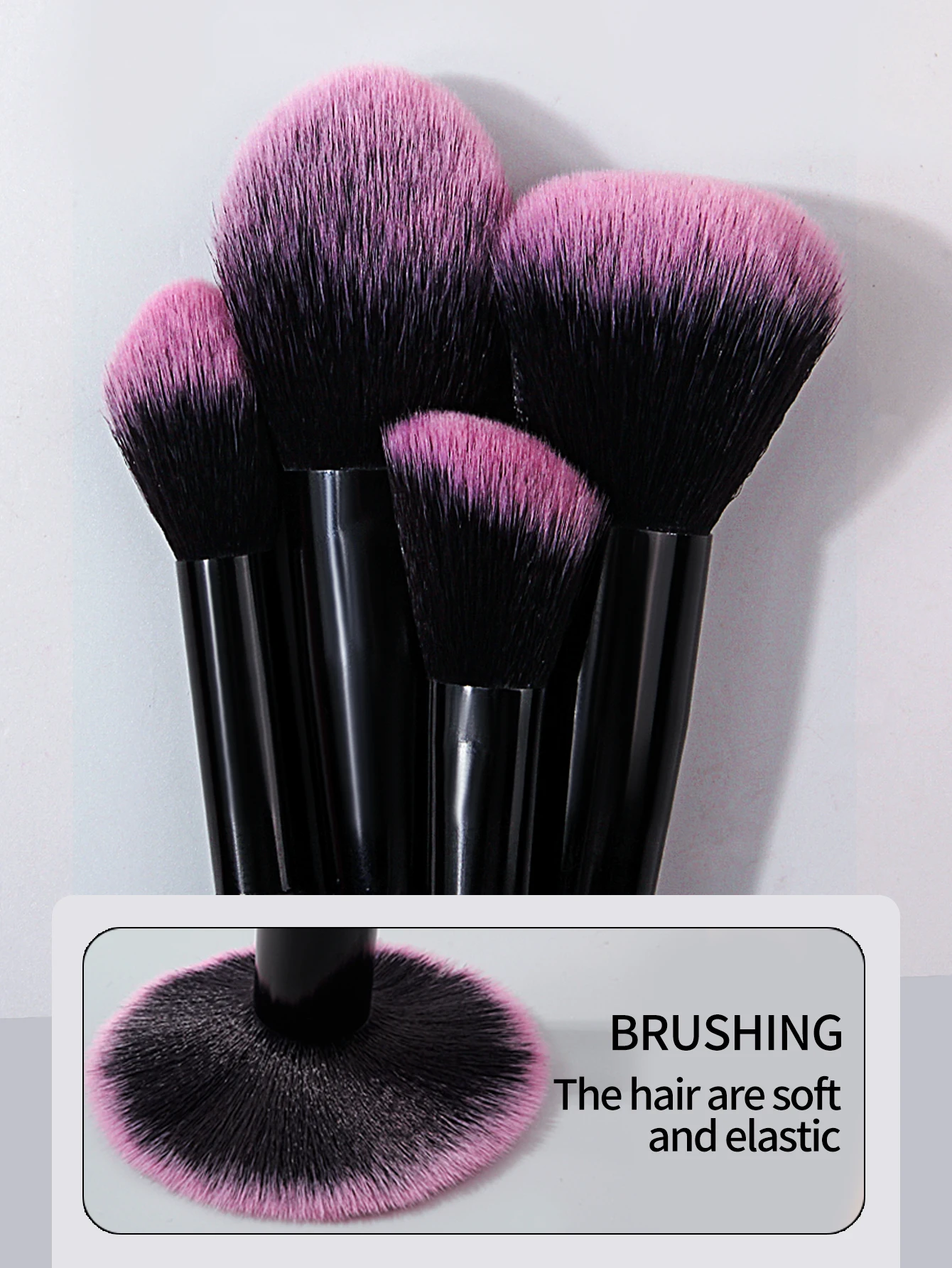 13-częściowy zestaw pędzli do makijażu, pędzel do pudru sypkiego, pędzel do konturowania, zestaw pędzli do cieni do powiek, pędzle i pojemnik z pokrywką do przechowywania