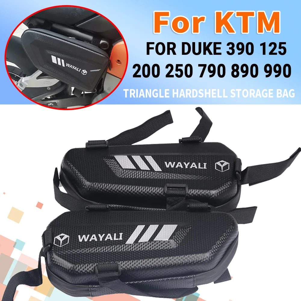 

For KTM DUKE 390 125 200 250 790 990 890 Duke390 Motorcycle Bag Side Saddlebags Waterproof Hards Shell Side Bag Package Tool Bag