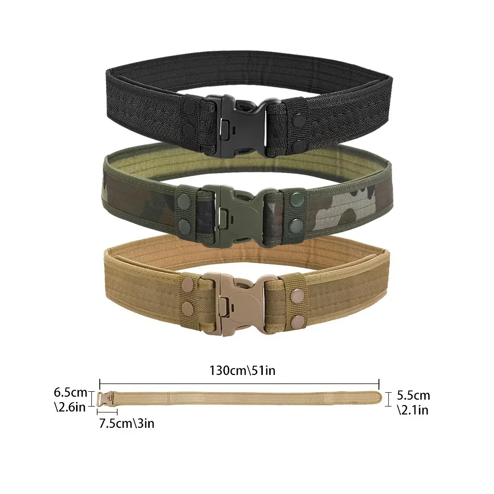 Suitable for Outdoor Shooting and Hunting, Men's Outer Belt, Breathable, Comfortable and Durable