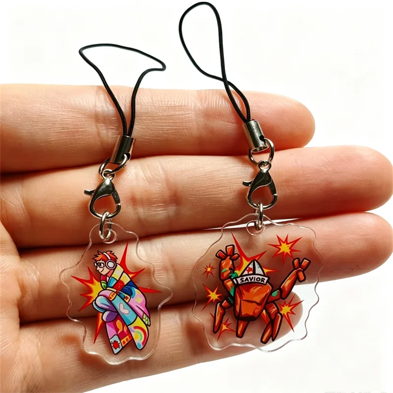 Project hail mary Phone Charm Mini Rocky Grace Acrylic Phone Lanyard Fans Collectible Backpack Decor Gift