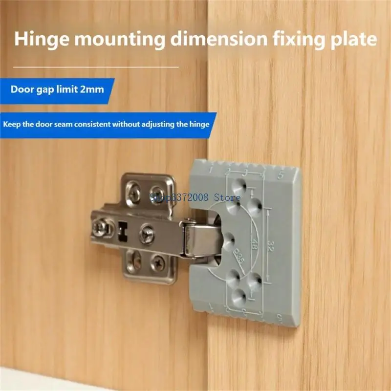 Woodworking Panel Hinge Jig Tool Door Jamb Hinge Jigs Easy to Installation