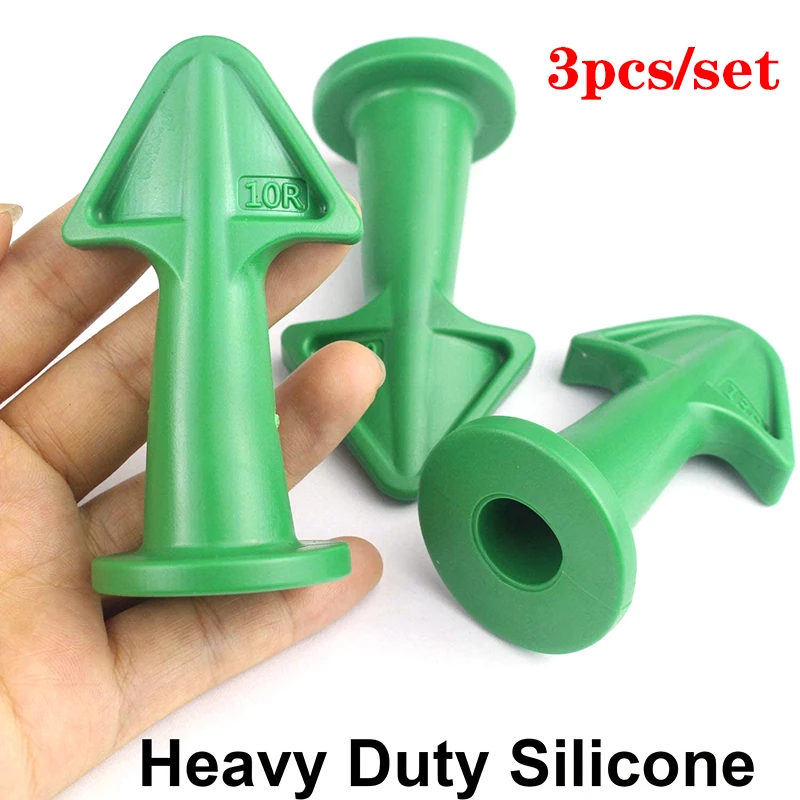 3 Pcs Caulk Nozzle Applicator Silicone Caulking Tools Sealant Nozzle Caulking Epoxy Piston Nozzle Accessories Caulking Nozzle