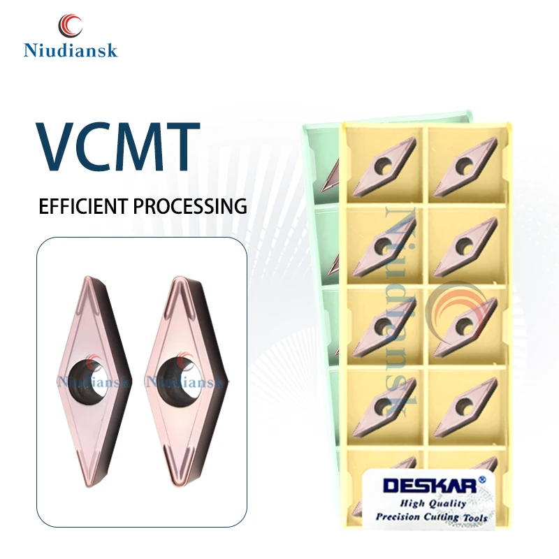 

Токарный станок с ЧПУ VCMT110304 VCMT110308 LF6018 LF6118 Токарный станок с числовым программным управлением Обработка токарного лезвия из нержавеющей стали Деталь режущего инструмента