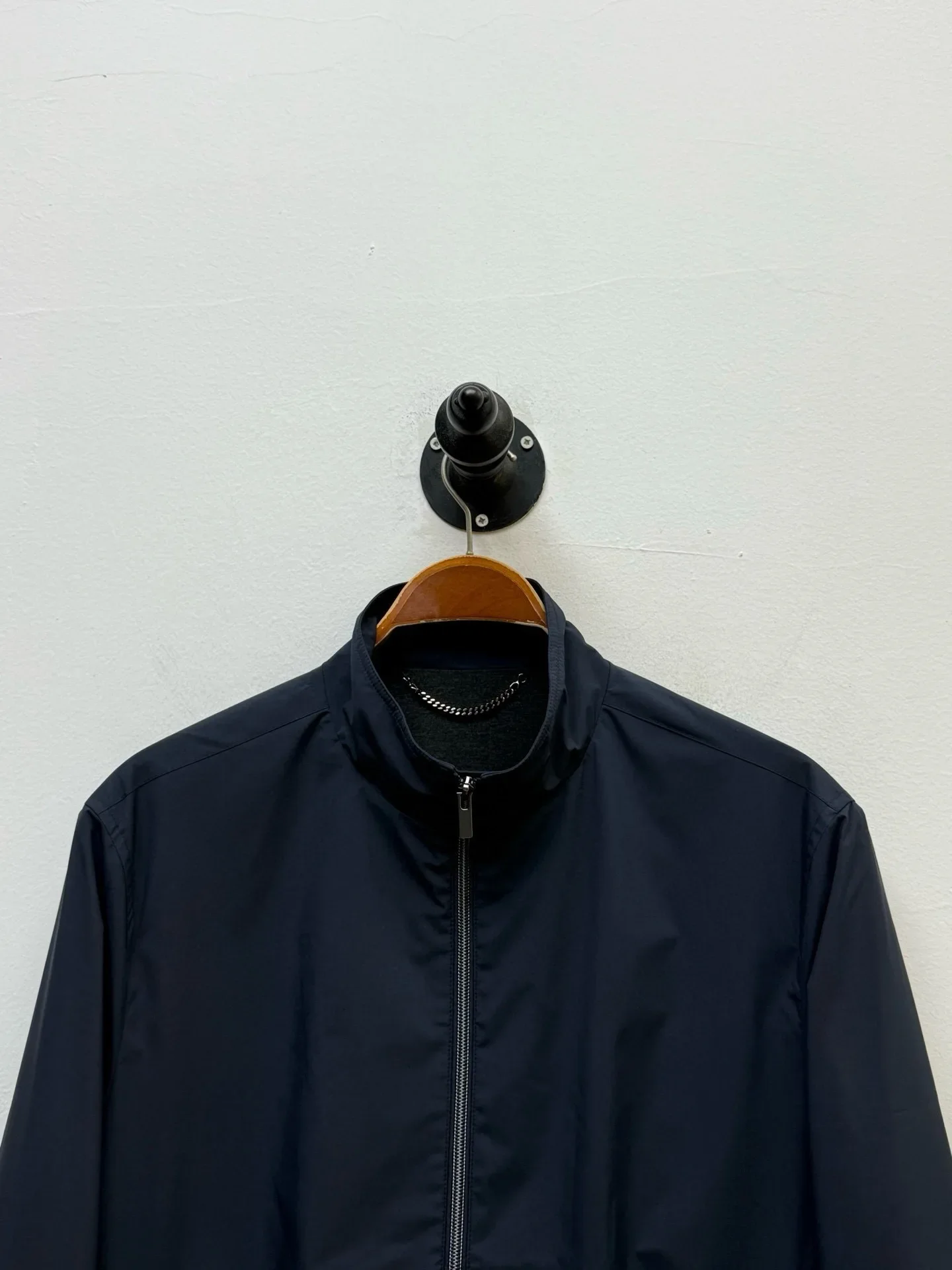 Italian CA technology fabric bomber jacket