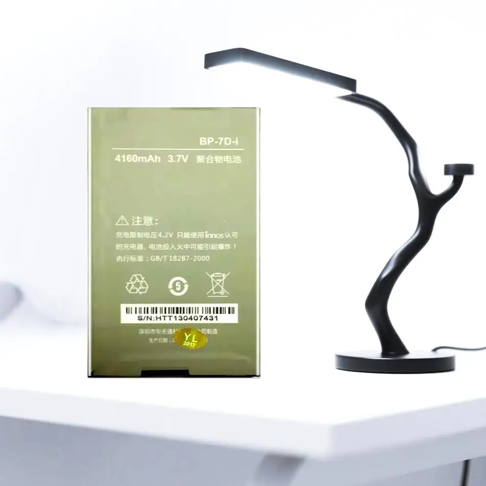 

Легкий аккумулятор мобильного телефона BP-7D-I 4160 мАч для Dns-S4502 Dns S4502 Small Dragonfly Innos D9 D9C