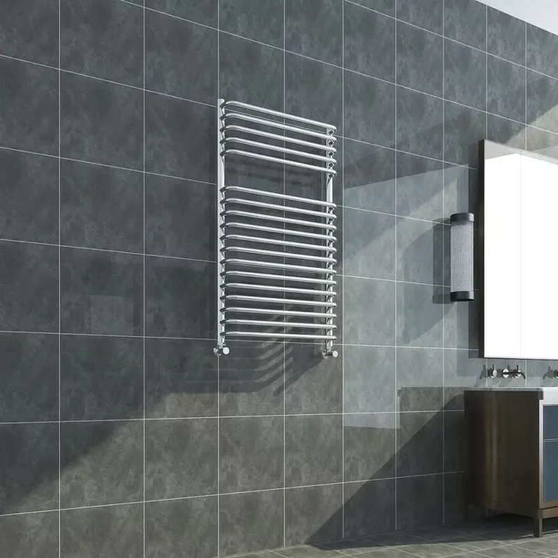 High Quality OEM Service SUN-D12 White Heated Towel Rack Traditional Heated Towel Rack Towel Rack Warmer