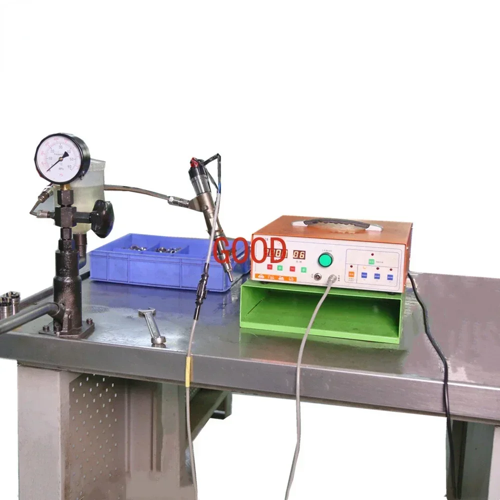 128 Common rail fuel injector tester stage 3 crdi injector repair tool testing simulator Common rail simulator view 6