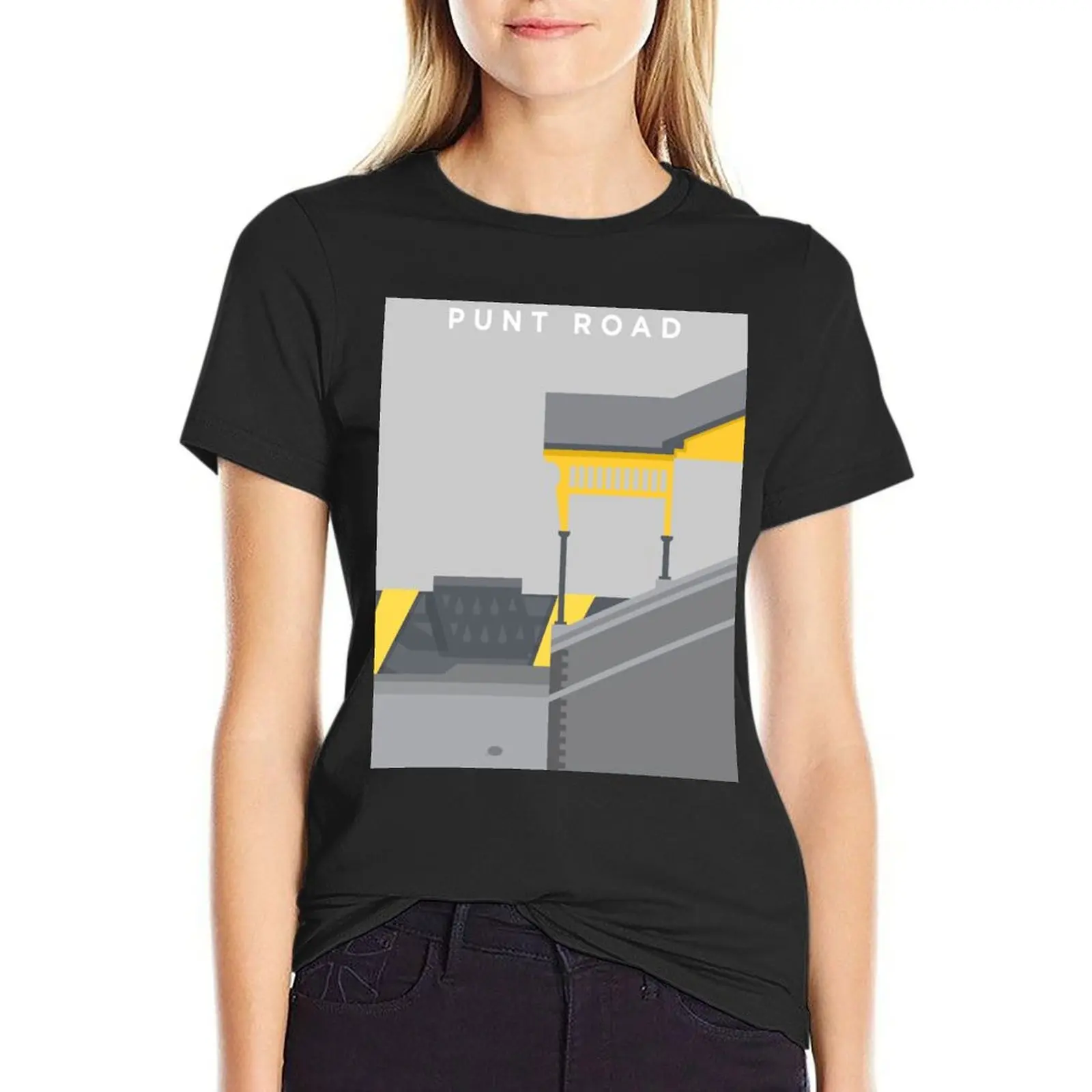 

Punt Road - Two Tone T-Shirt summer tops sublime sports fans customs design your own tops for Women