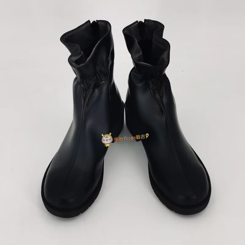 Feitan Potoo Cosplay Shoes Boots Anime Hunter Feitan Portor Halloween Party Accessories Black Boots