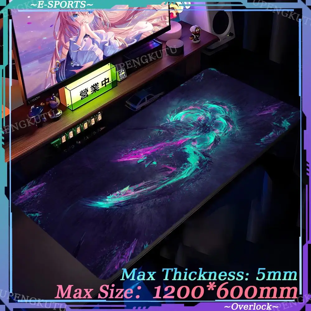 a_abstract_pattern Rubber anti-skid pads 1200X600MM Pad Oversized Anime Ergonomic mouse pads Gaming Office accessories