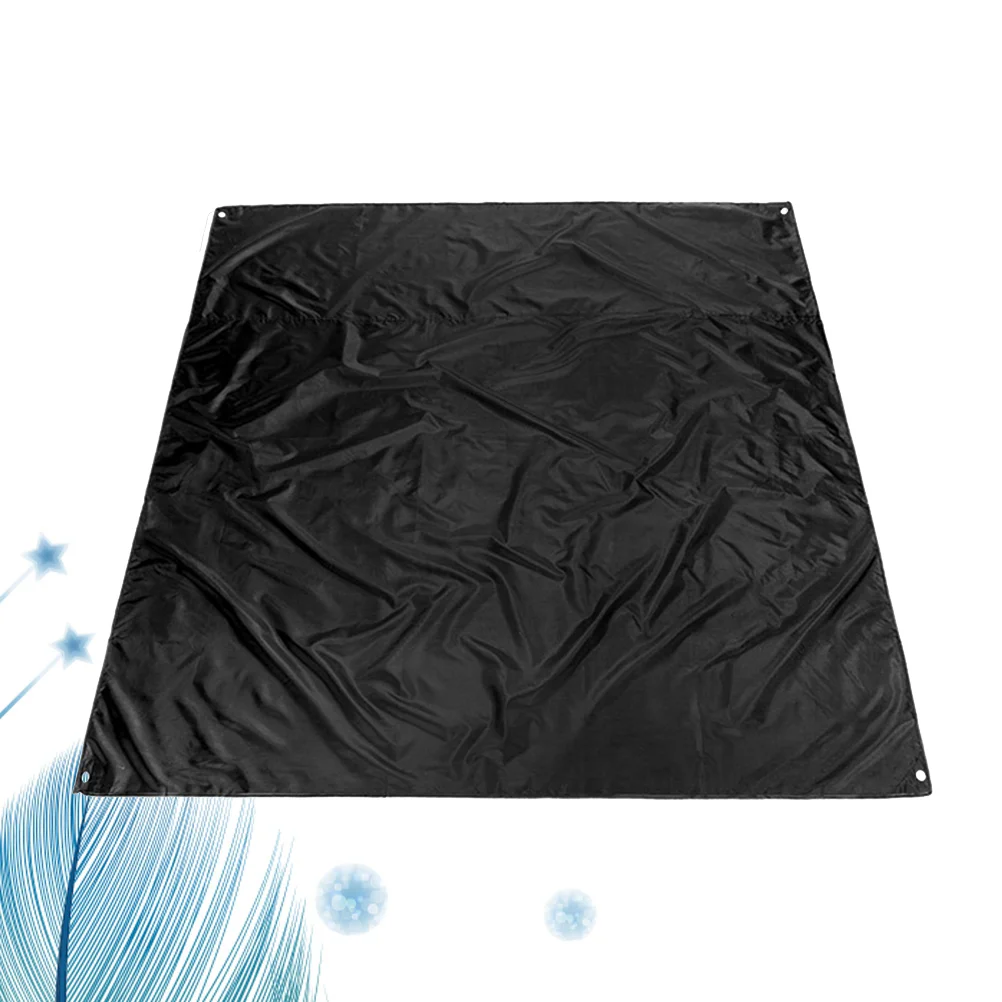 

Cushion Camping Blanket Lightweight Waterproof Beach Picnic Blanket for Outdoor Activities - Size 21X2M (Black)