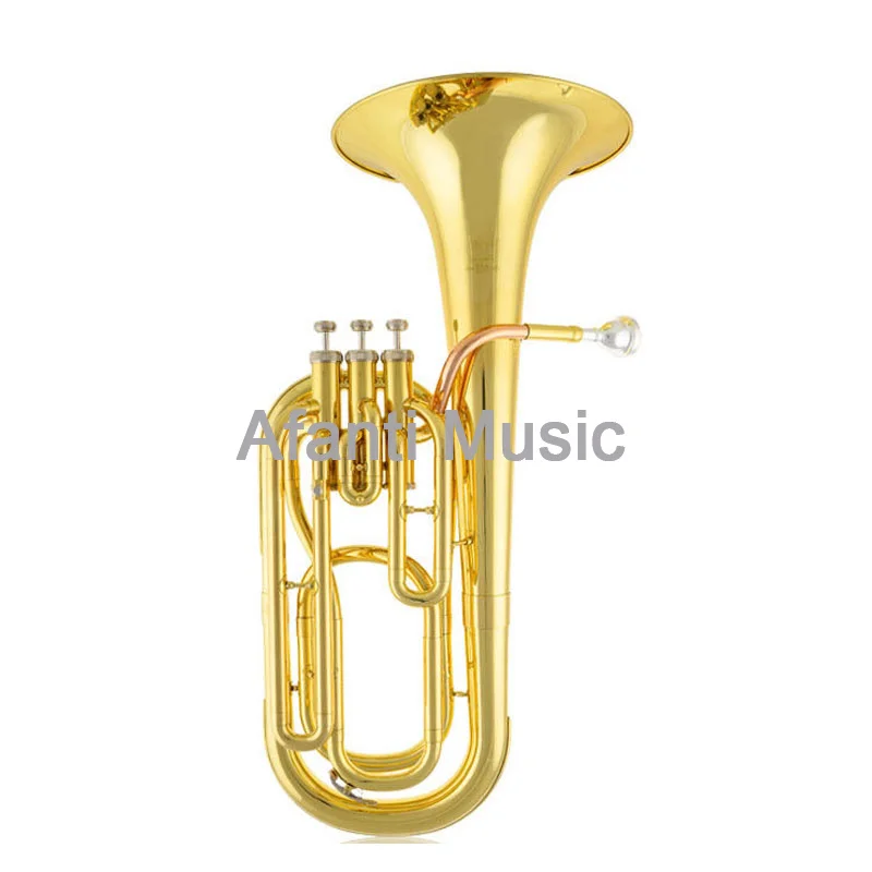 

Afanti Music Bb Key / Brass Body / Bb Midtone / Euphonium (ABT-E100G)