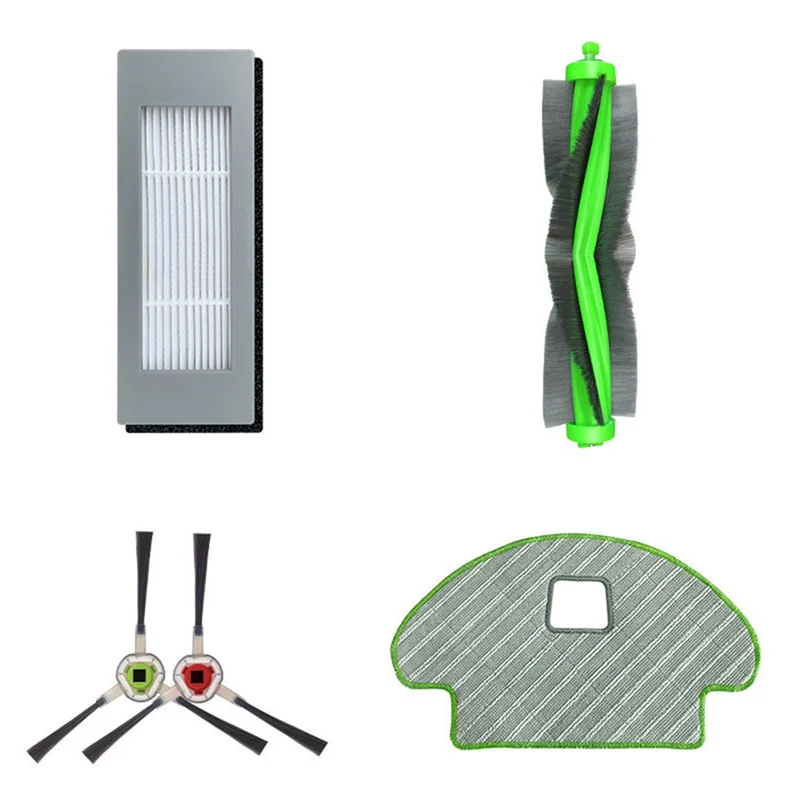 

Для Irobot Romba Combo 111/11311/R 113840 Основная боковая щетка Hepa-фильтр, тряпки для швабры, аксессуар для робота-пылесоса