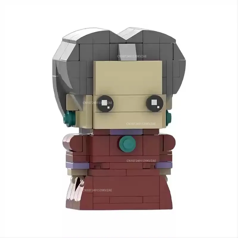 MOC  Anime Figures Brickheadz Building Blocks Fantasy Girl, Sister Characters Anime Model Brick Christmas Gift, Holiday Gift