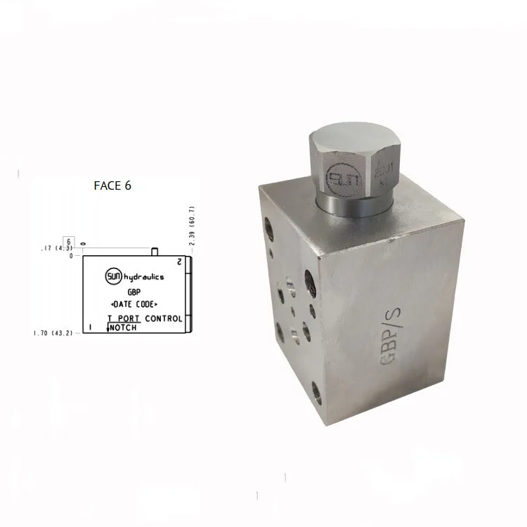 Standard Hydraulic Manifold Blocks GBP GBP/S Hydraulic Solenoid Valve Manifold