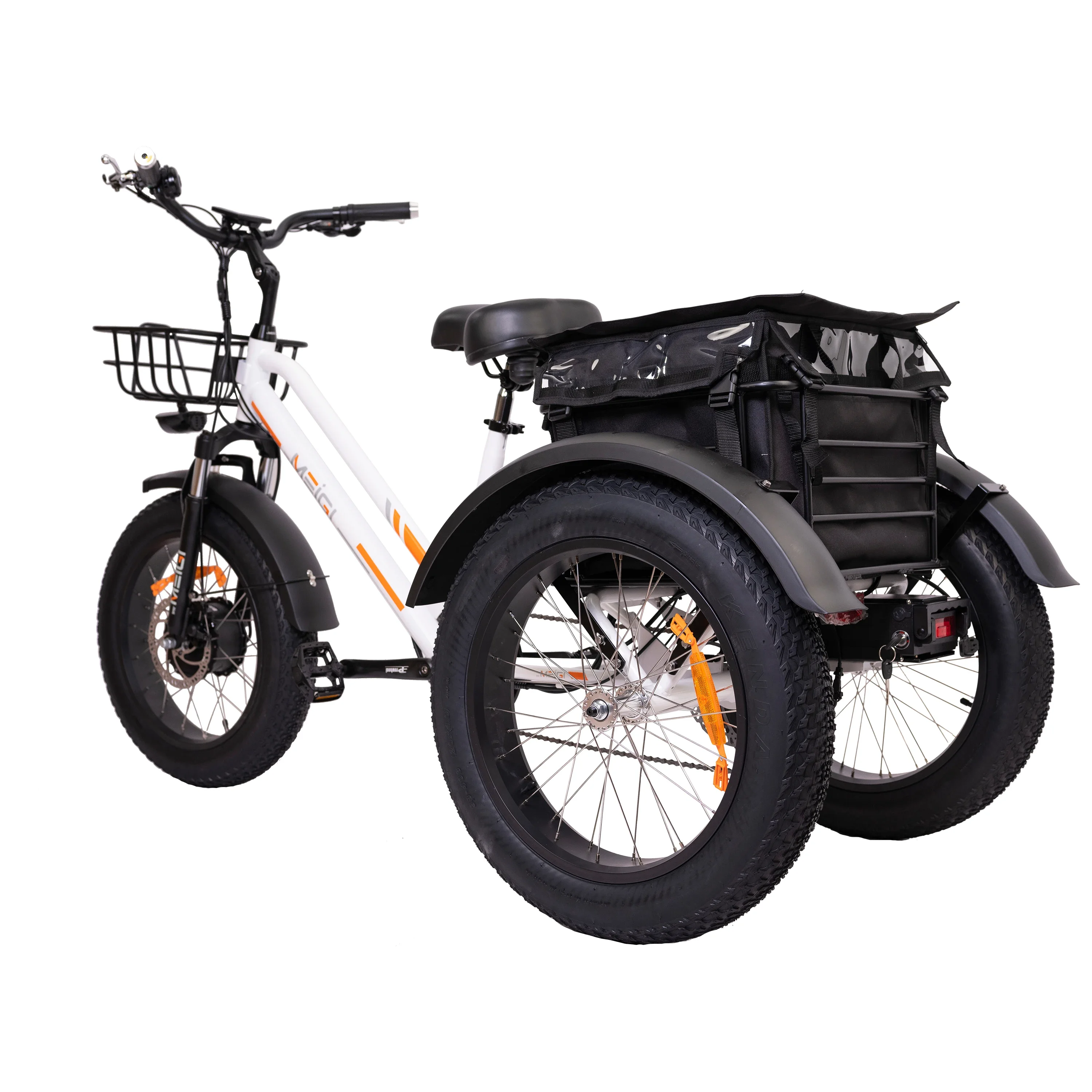 

Fat Tyre 20 *4.0 Inch Beach Trike Snow Trike 3 Wheel Cargo Bike Tricycle Utility Bicycle For Adults