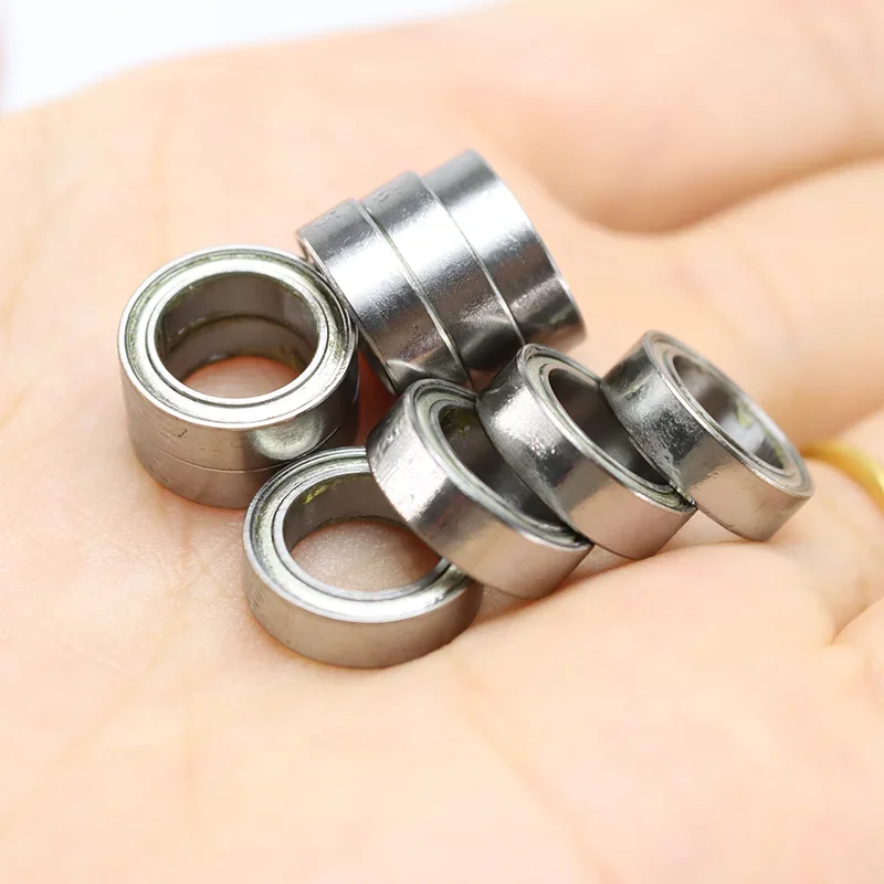 10 Stück Miniaturkugellager 3x7x3 3x8x4 4x8x3 5x8x2 5x10x4 8x22x7 608zz 2Z für Fahrrad RC Auto Spielzeug Hochgeschwindigkeitsstille kleine Lager