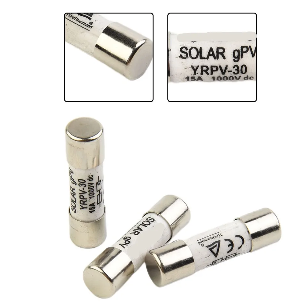 Photovoltaic Fuse DC Fuse Industrial Circuit Circuit Protection For Cookware For Stove 1000V 3PCS Unit Fuse Box 3