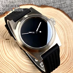 AR Sapphire Glass NH35 PT5000 Brushed Case 200M Diving Mechanical Automatic Men's Diver Watch Black Dial Luminous Hand