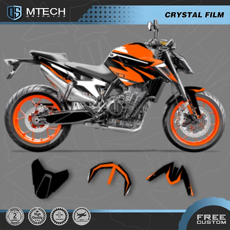 

DSMTECH Motorcycle Graphics Decal Stickers Kits For KTM 2018 2019 2020 2021 DUKE 18-21 DUKE 790 890 007