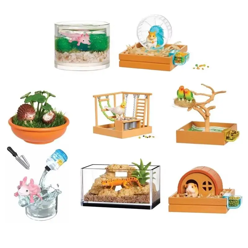 New Mga Miniverse Make It Mini Animals Series Blind Box Cute Mystery Box Play House Toy Decoration Children Toys Customized Gift