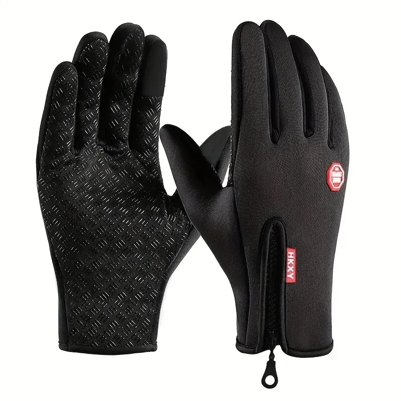 Luvas antiderrapantes ao ar livre do ciclismo, bicicletas, caloroso, outono, inverno