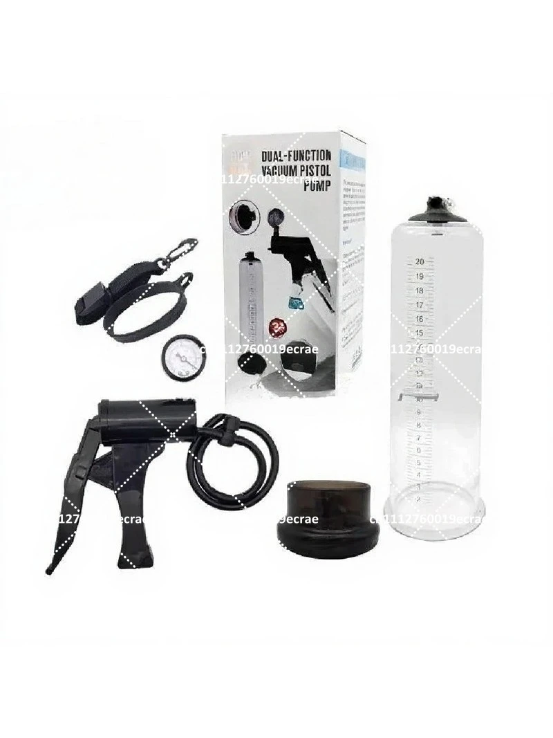 2-in-1 Manual Water Pump, High Pressure Hydraulic Booster for Bathtub & Air Rider, Portable Non-Electric Hand Pump