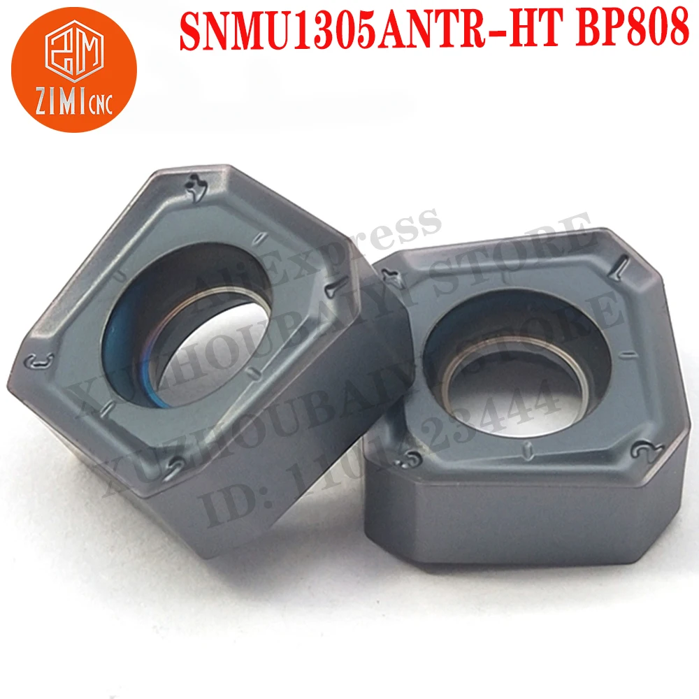 SNMU1305ANTR-HT BP808 SNMU 1305ANTR CNC Heavy cutting  insertion face milling fast feed machining CNC lathe tool Carbide Insert