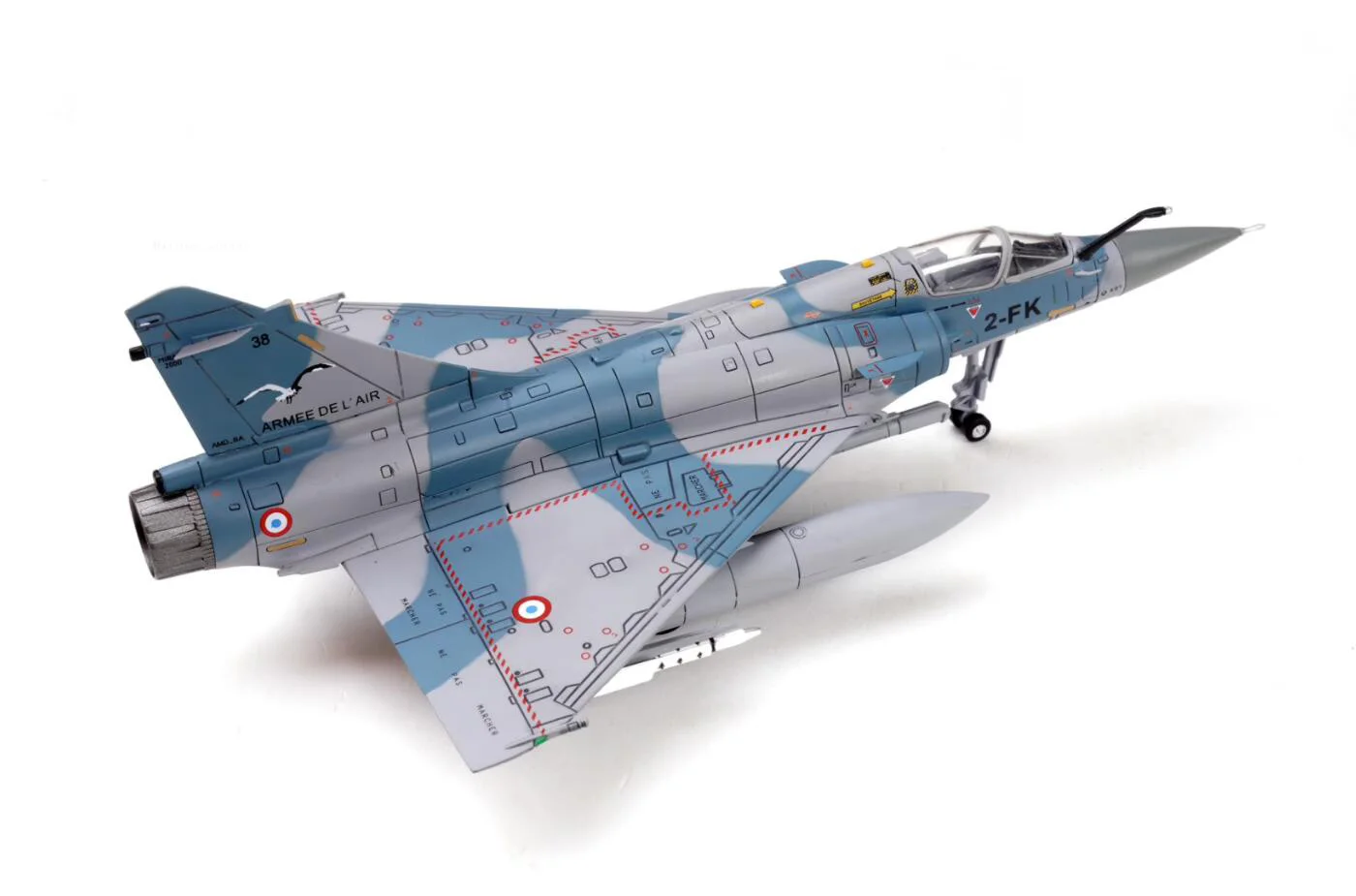 Fine 1/72 French Mirage 2000-5F Fighter Model 2-FK  Alloy Collection Model